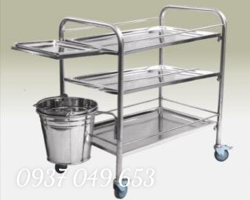 Xe đẩy tiêm inox