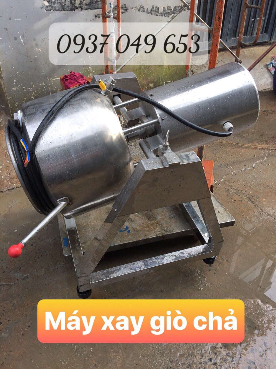 Máy xay giò chả