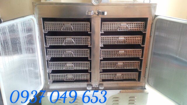 Tủ hấp cơm inox
