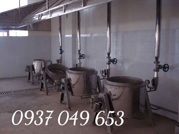 Nồi nấu cơm, canh công nghiệp