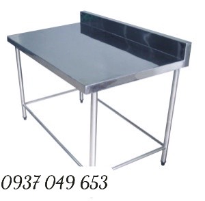 Bàn inox có chặn